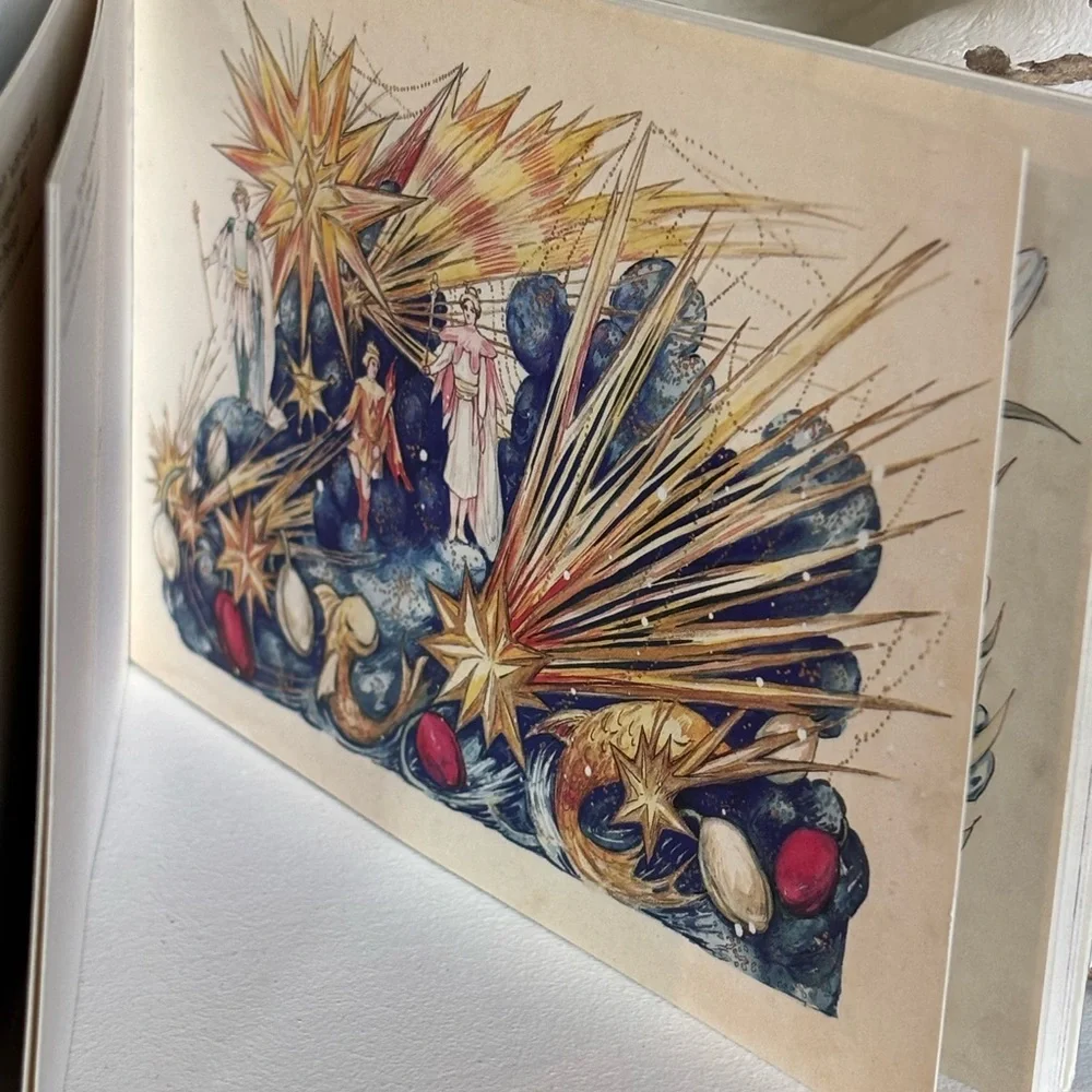 MARDI GRAS TREASURES Float Designs of the Golden Age Postcards. (29 Postcards)